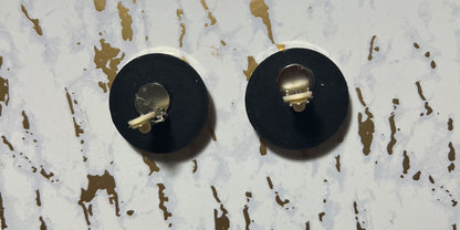 Vintage style Jewel earrings (Clip on)