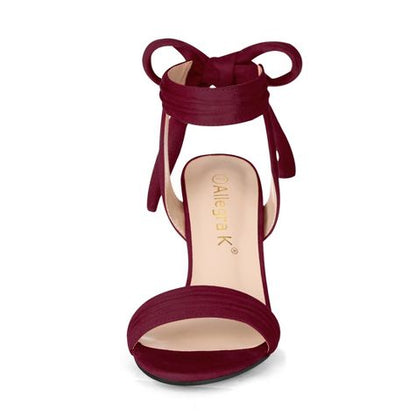 Burgundy Block Heel (9.5W)