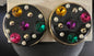 Vintage style Jewel earrings (Clip on)