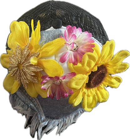 Custom Flower SnapBack hat