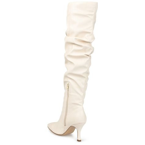 Knee High Women's Boot (8W) Off-white