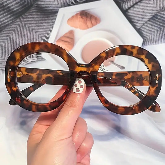 Print Circle Glasses