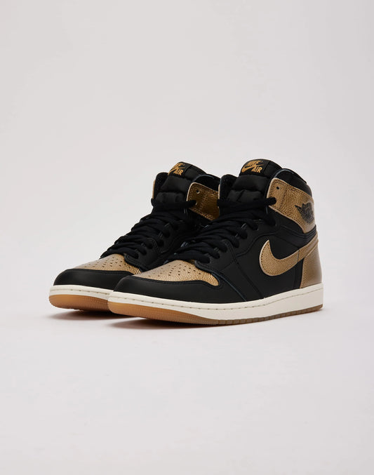 Jordan Air Jordan 1 Retro High OG 'Black And Gold (7.5 M/ 9 W)