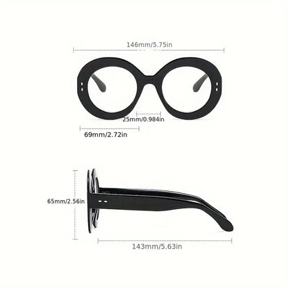 Black Circle Glasses