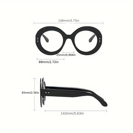 Black Circle Glasses