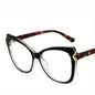 Black/ Print Cat-Eye Glasses