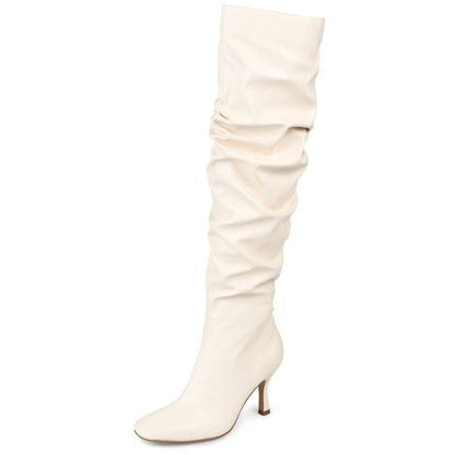 Knee High Women's Boot (8W) Off-white