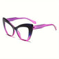 Purple Ombre Cat-eye Glasses