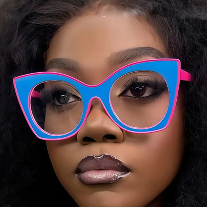 Two Tone Blue/Pink Glasses